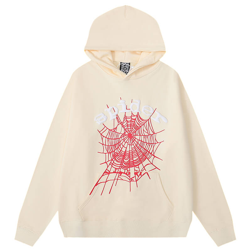 Sp5der Thug Spider Hoodie â€?Apricot #8210