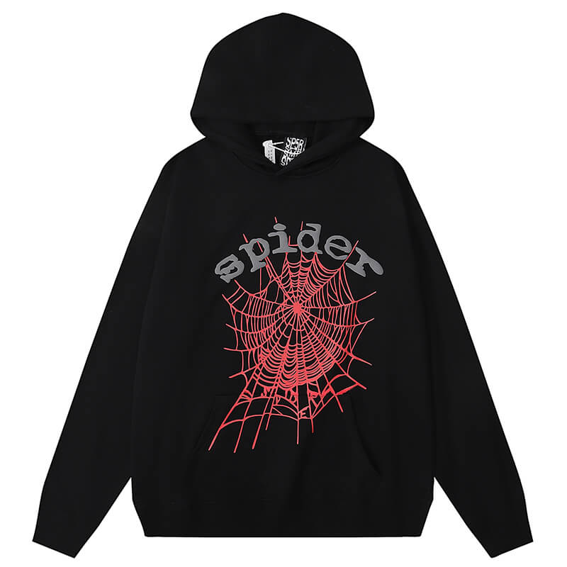 Sp5der Thug Spider Hoodie â€?Black #8210