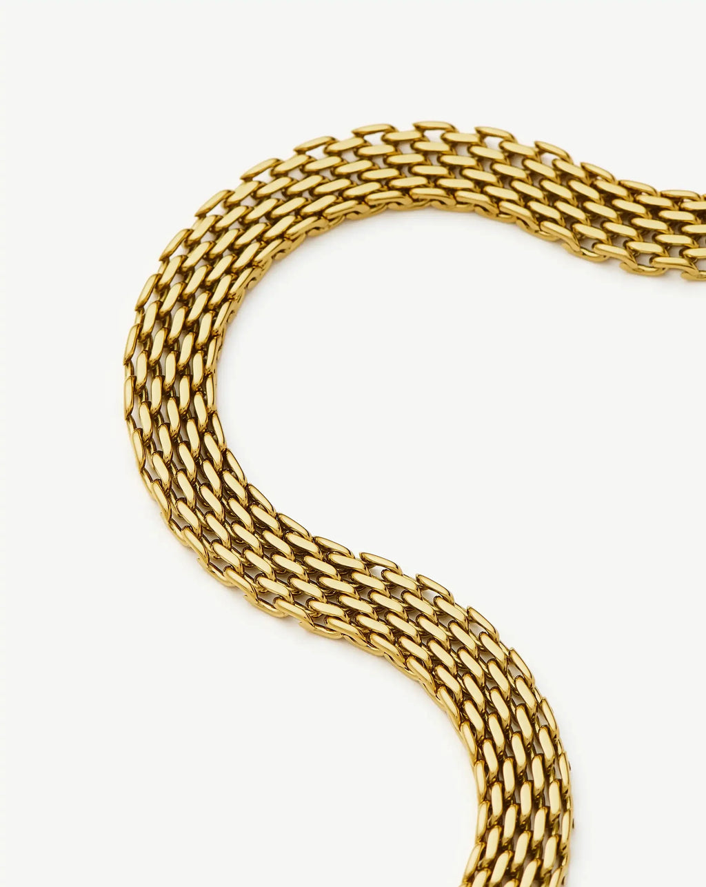 Heirloom Chain Choker Necklace | 18k Gold Plated