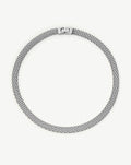 Heirloom Chain Choker Necklace | Platinum Plated