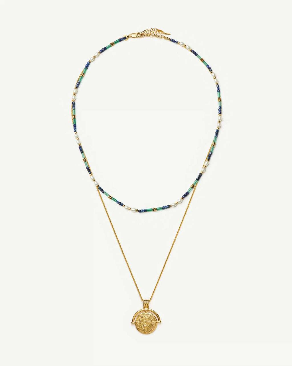 Just Add Color Necklace Set | 18k Gold Plated