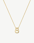 Lucy Williams Arco Pendant Necklace | 18k Gold Vermeil