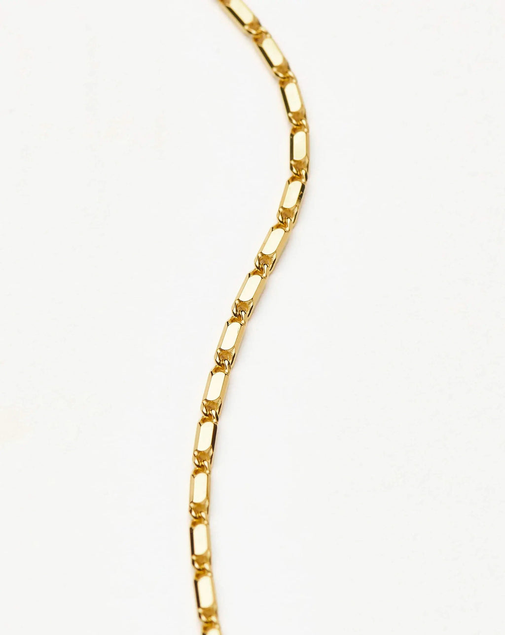 Lucy Williams Horizon Link Chain Necklace | 18k Gold Vermeil