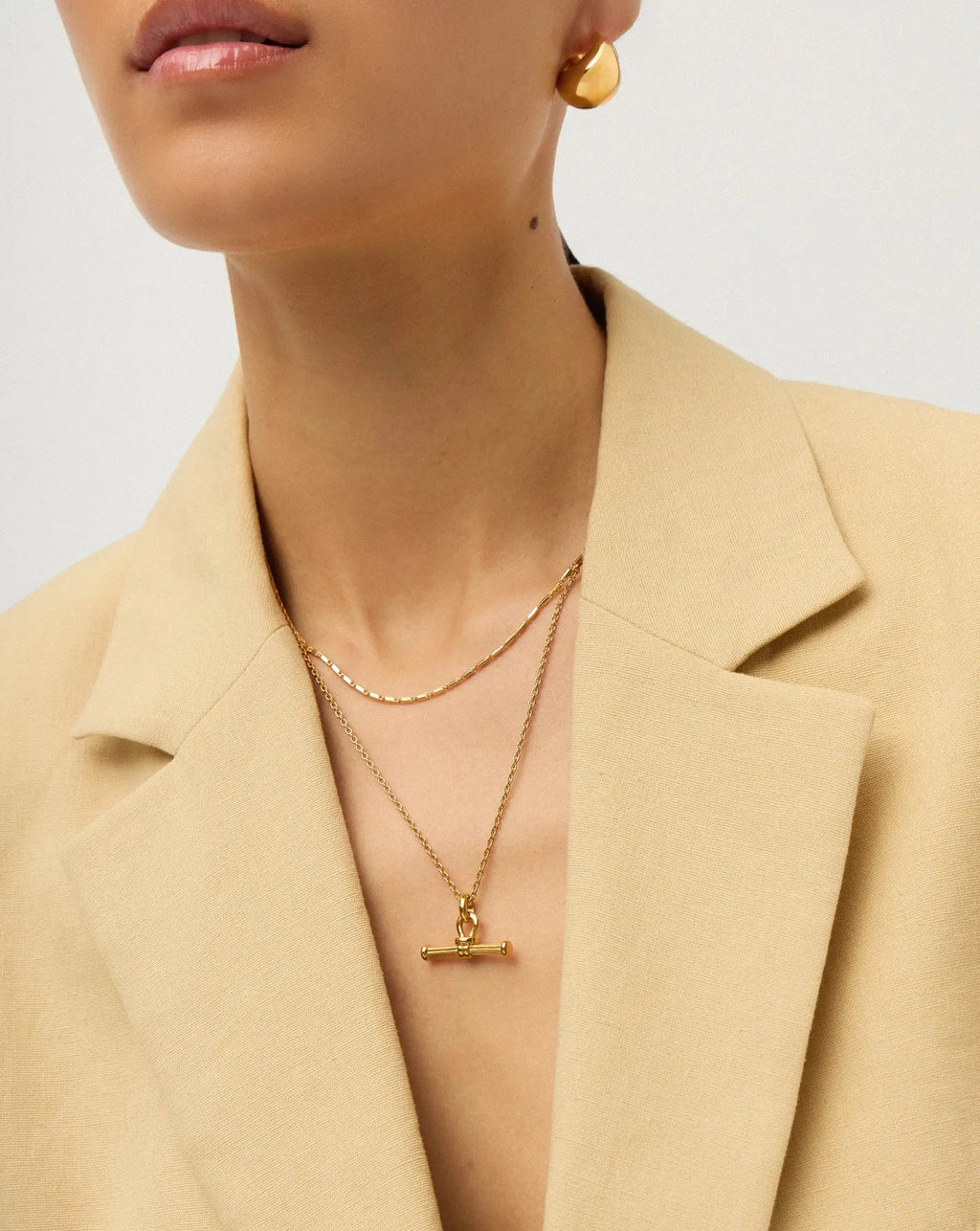 The Founder Necklace Set | 18k Gold Plated/18k Gold Vermeil