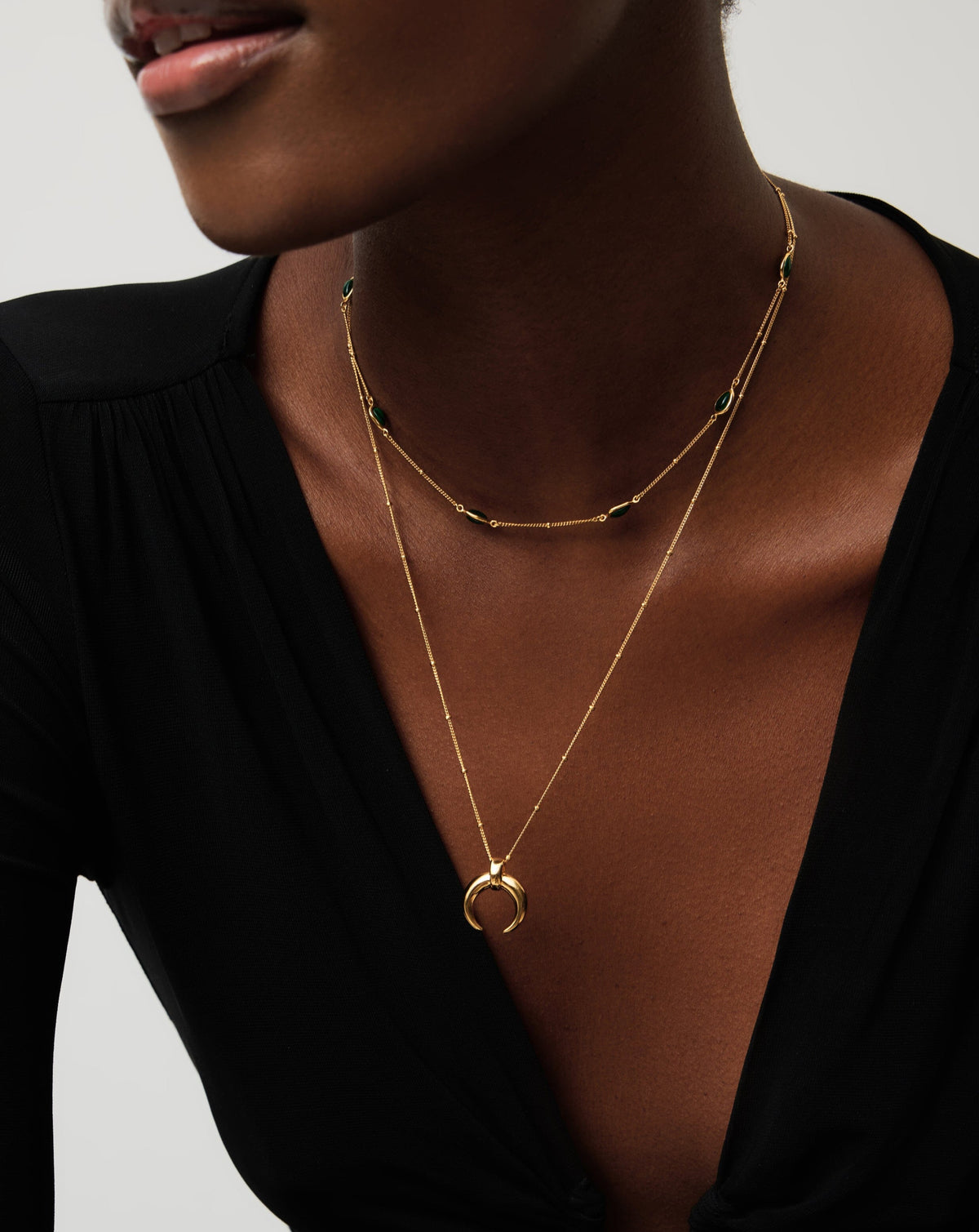 Lucy Williams Large Horn Necklace