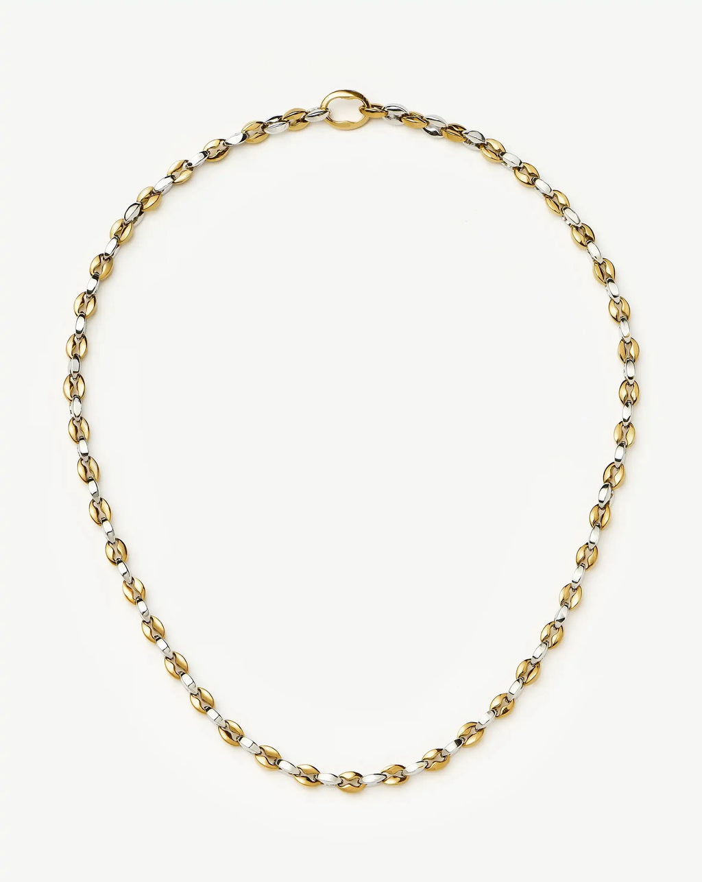 Mariner Short Chain Necklace | 18k Gold Plated/Platinum Plated