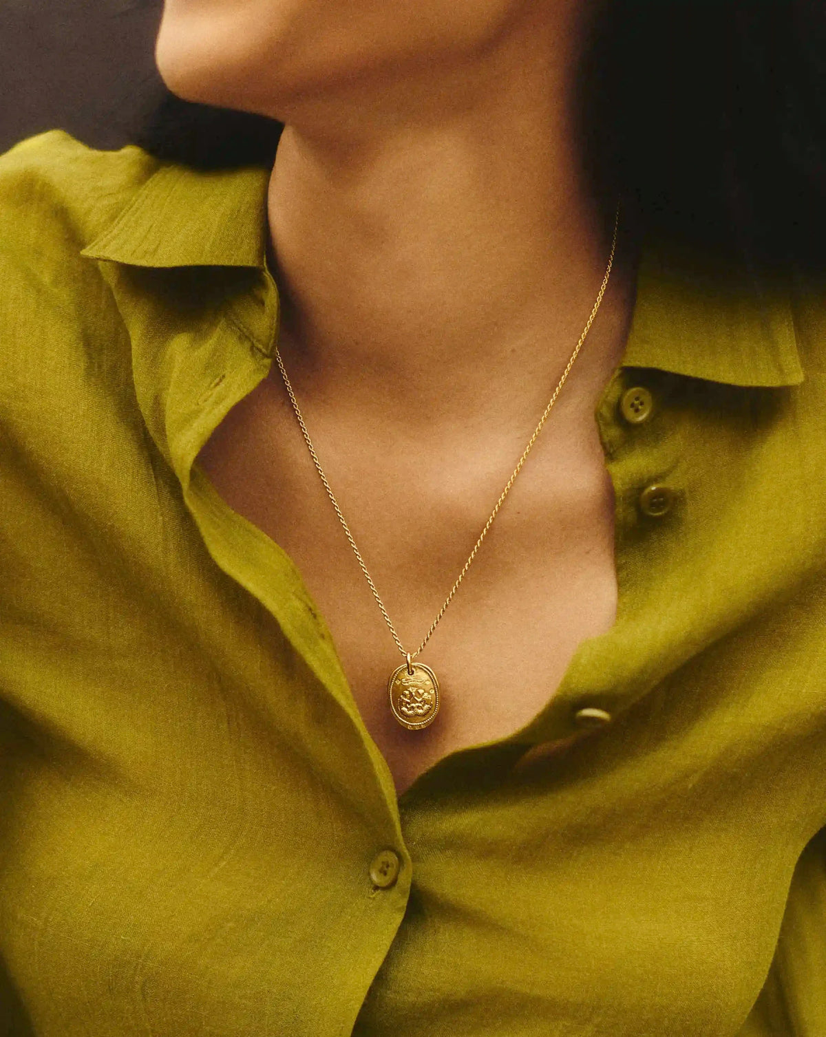 Medium Rope Chain Necklace | 18k Gold Plated