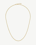 Medium Rope Chain Necklace | 18k Gold Plated