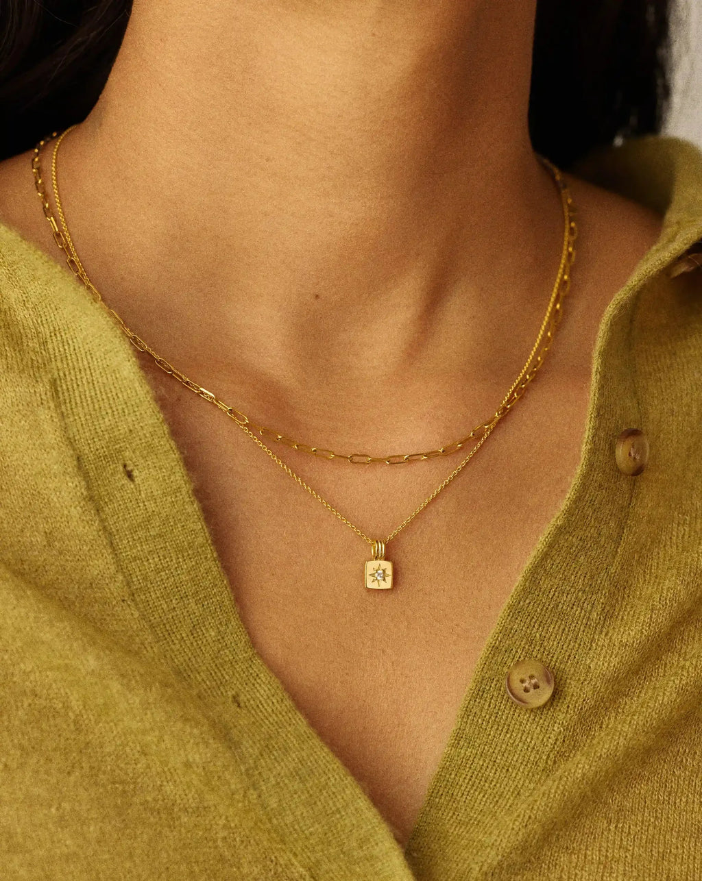 The Effortless Necklace Set | 18k Gold Plated