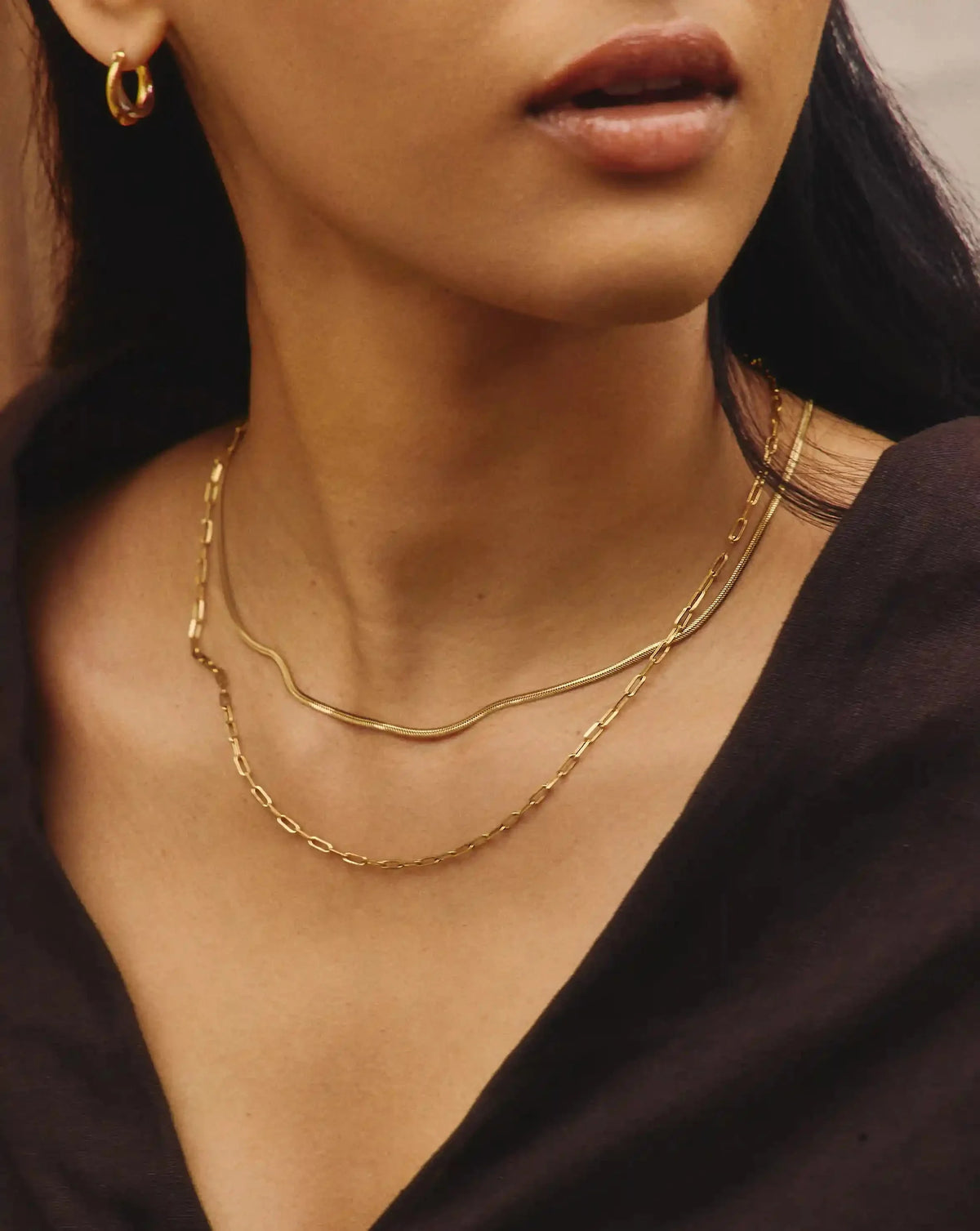 The Go-To Necklace Set | 18k Gold Plated