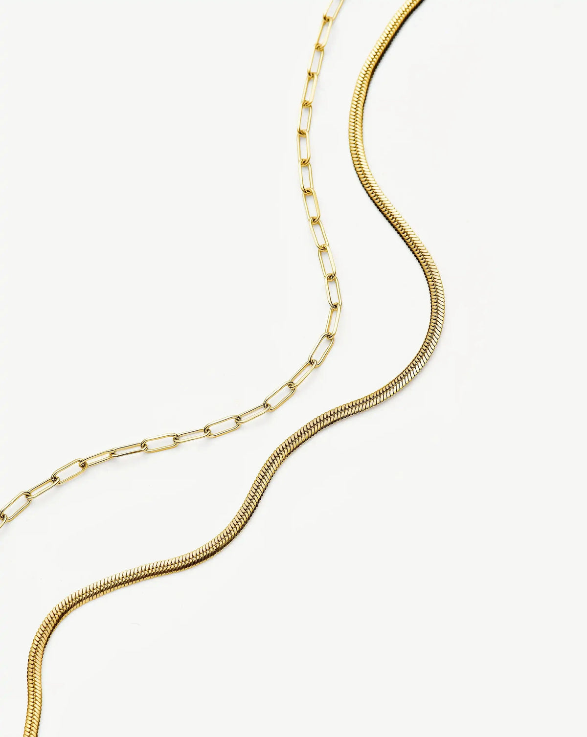 The Go-To Necklace Set | 18k Gold Plated