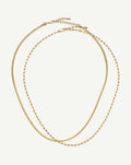 The Go-To Necklace Set | 18k Gold Plated