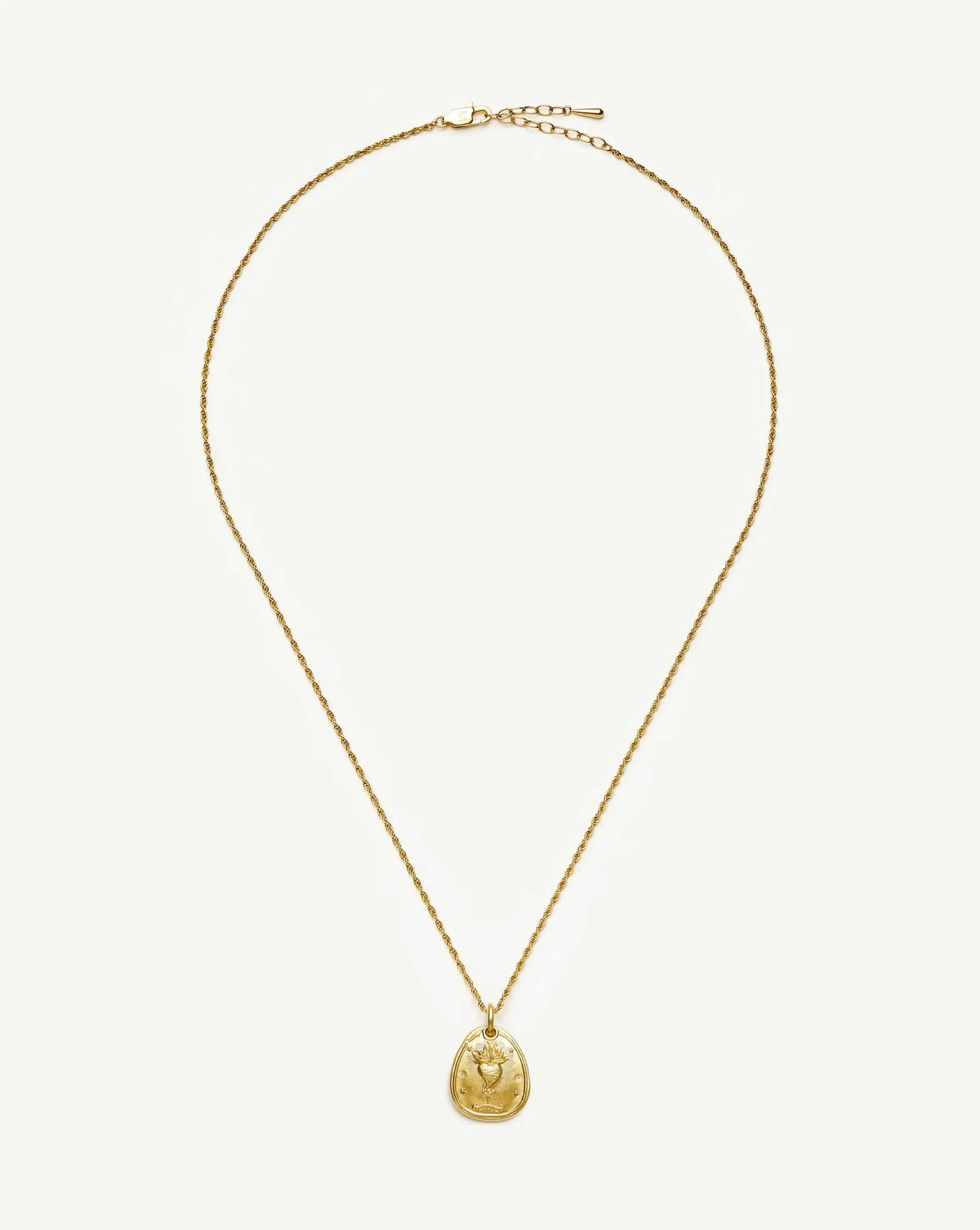 The Heart Talisman Necklace | 18k Gold Plated