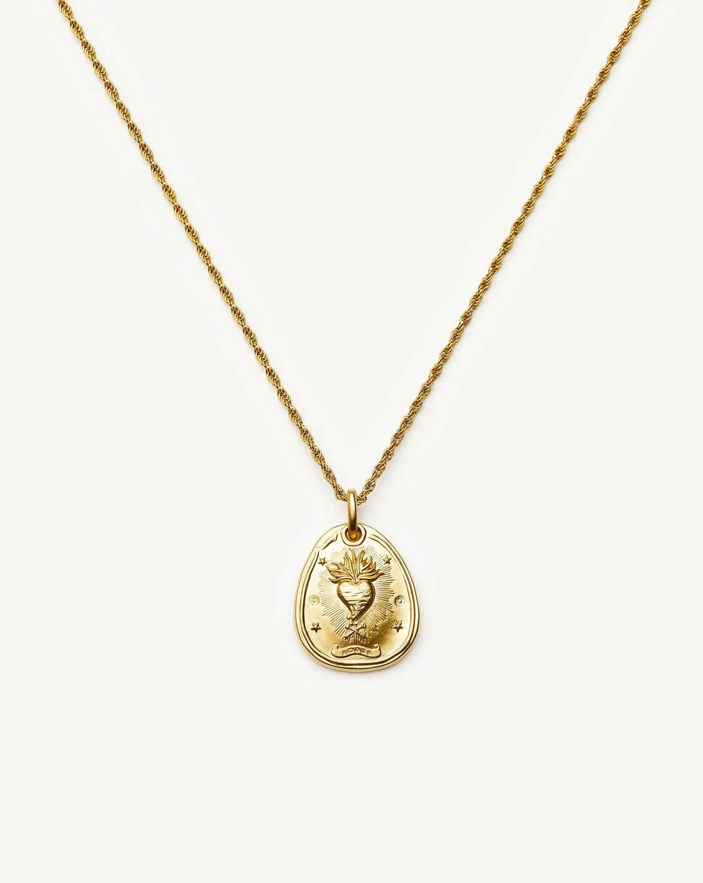 The Heart Talisman Necklace | 18k Gold Plated
