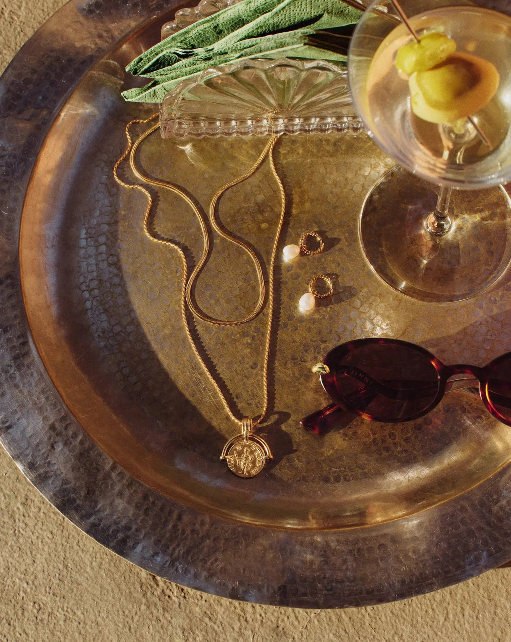 Thin Snake Chain Necklace | 18k Gold Plated
